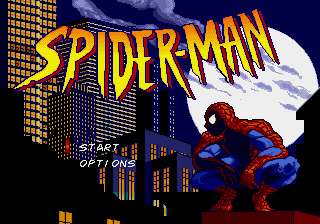 Spider-Man (prototype) Title Screen